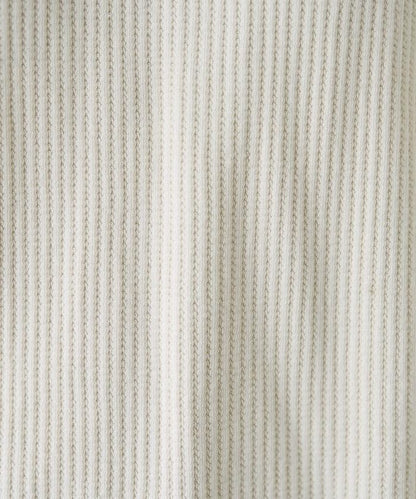 【套裝商品】華夫格長袖T恤與吊帶背心套裝