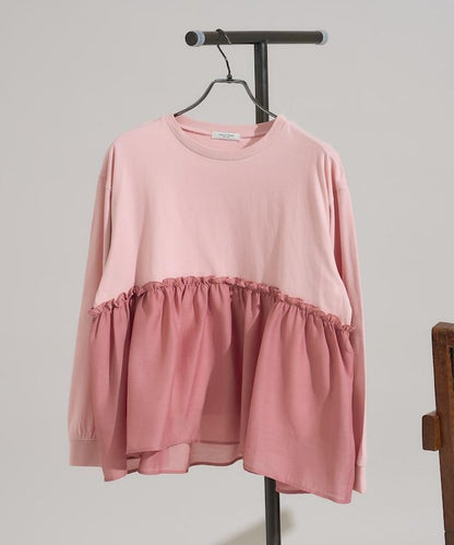 拼接設計針織衫