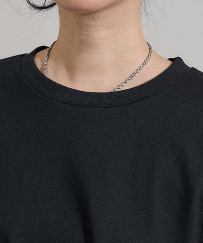 拼接設計針織衫