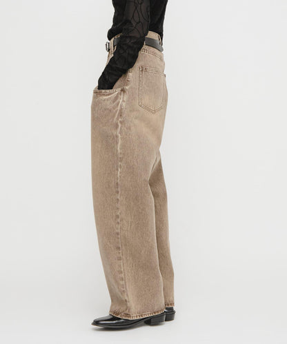 「部分色」「3尺碼可選」大口袋設計牛仔褲