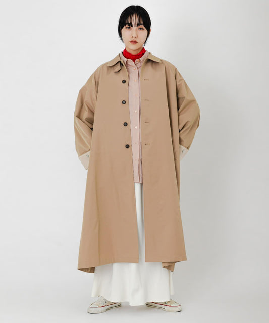 寬鬆版單排扣大衣