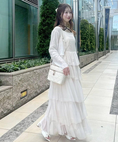 【復刻】層疊網紗連衣裙