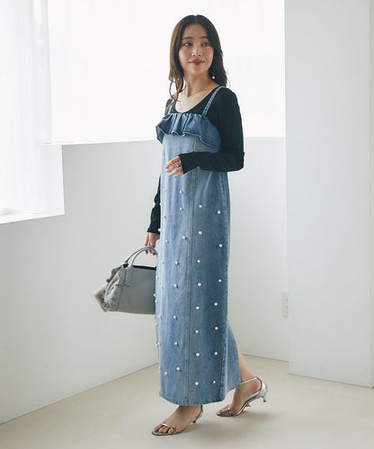 【La boutique BonBon】前後兩穿透視針織衫