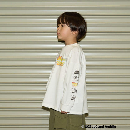 【BACK TO THE FUTURE 40TH】【MNCM】【舒適天竺】印花寬鬆T恤