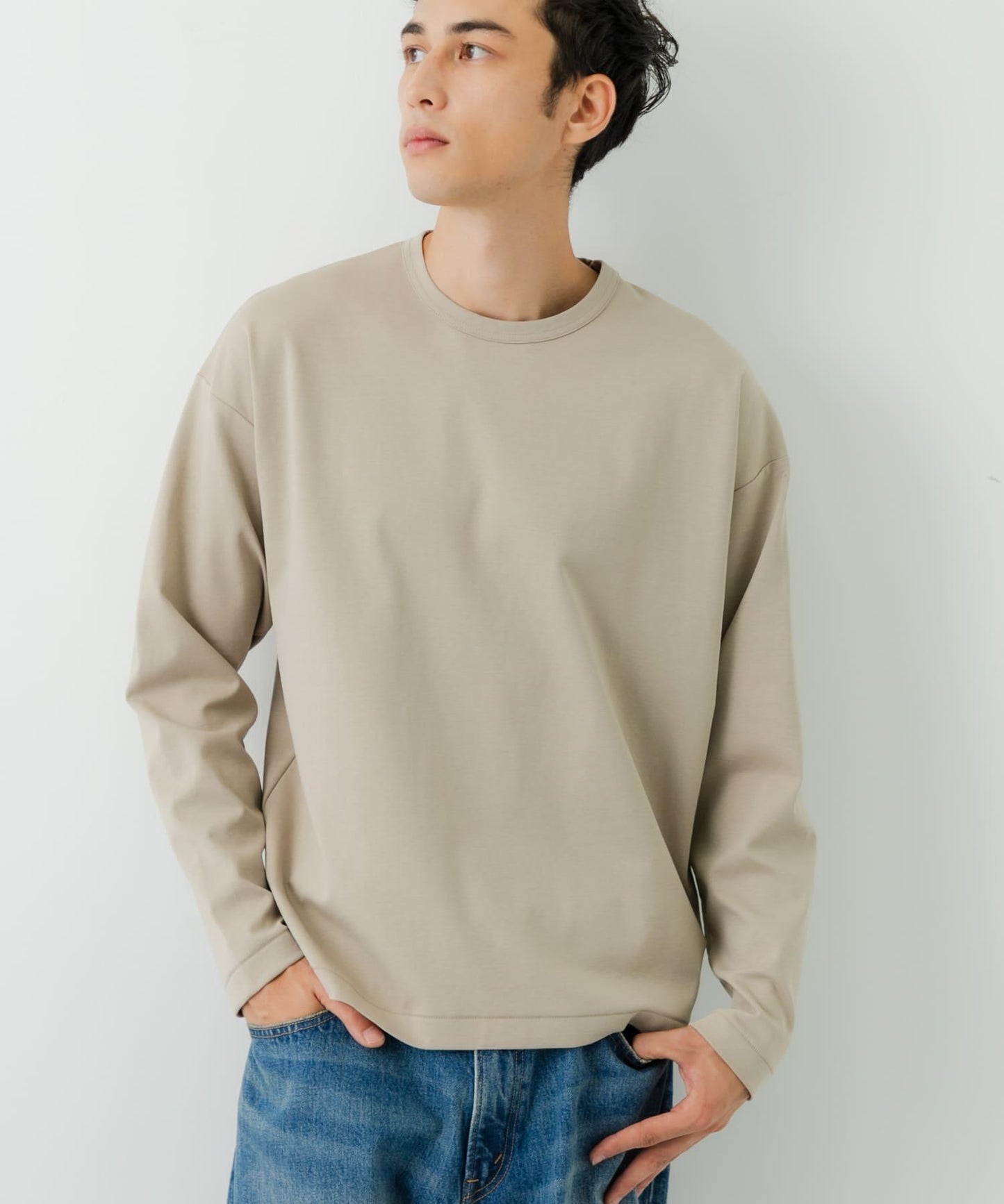 棉尼龍順滑長袖