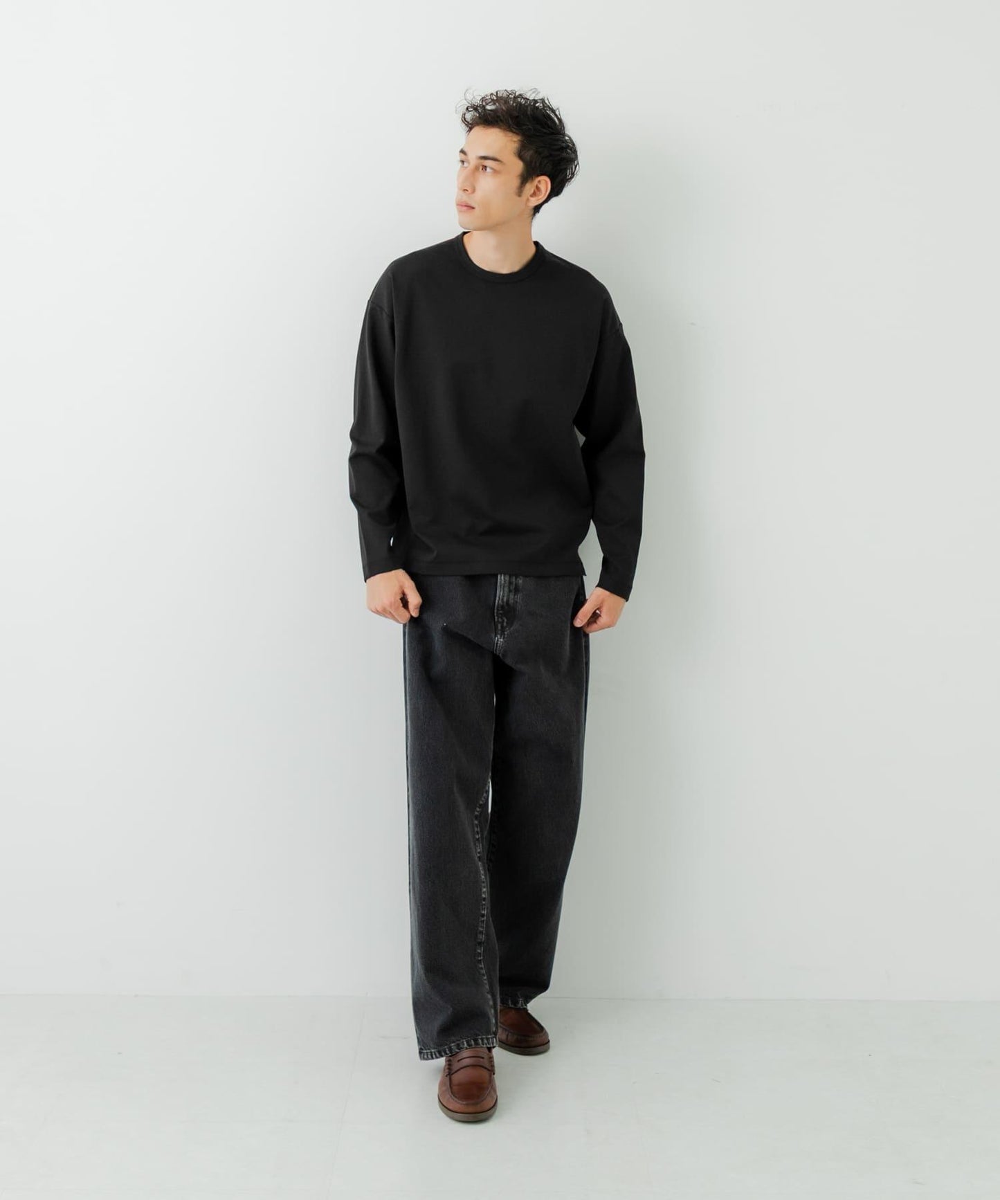 棉尼龍順滑長袖