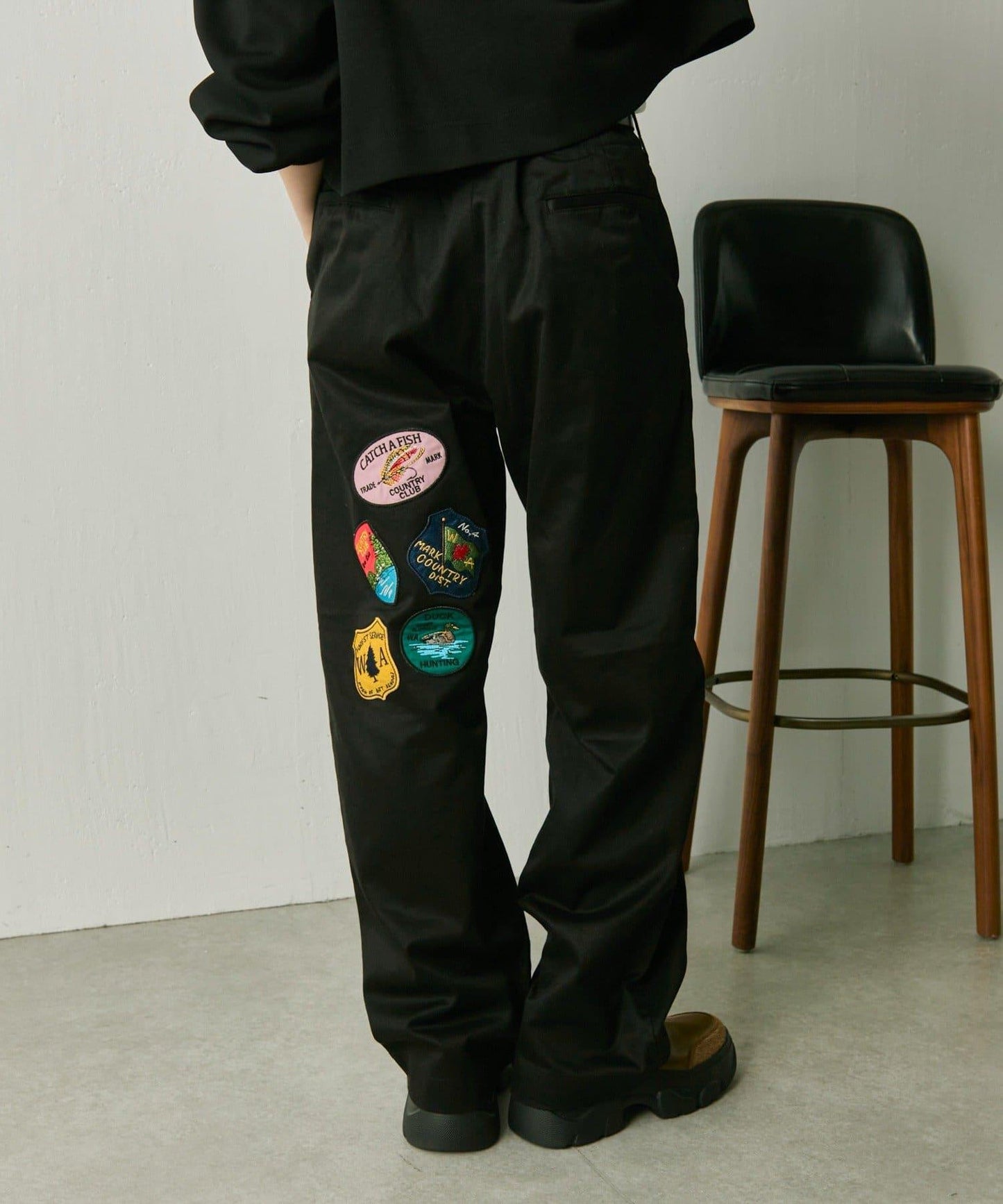 【Work of art Kendai×SUM1 STYLE】特別徽章裝飾褲