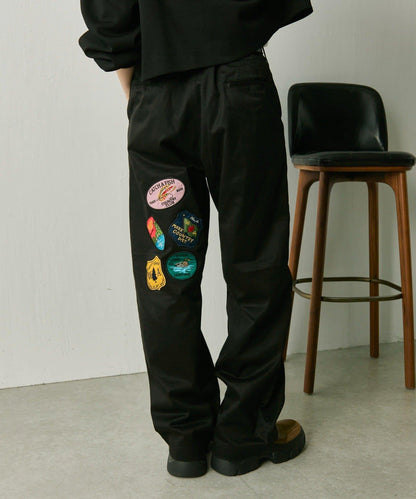 【Work of art Kendai×SUM1 STYLE】特別徽章裝飾褲