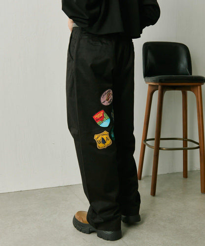 【Work of art Kendai×SUM1 STYLE】特別徽章裝飾褲