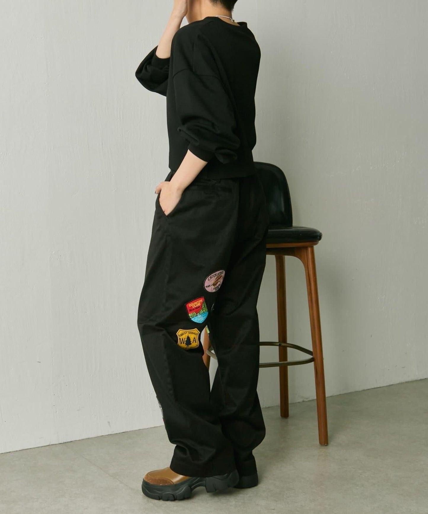 【Work of art Kendai×SUM1 STYLE】特別徽章裝飾褲