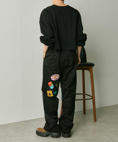 【Work of art Kendai×SUM1 STYLE】特別徽章裝飾褲