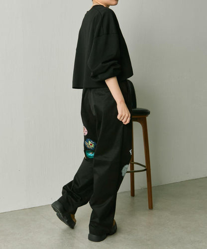 【Work of art Kendai×SUM1 STYLE】特別徽章裝飾褲