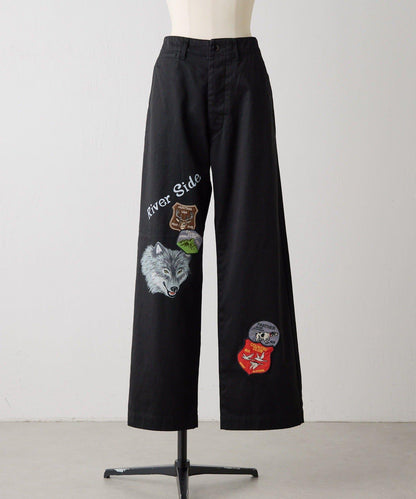 【Work of art Kendai×SUM1 STYLE】特別徽章裝飾褲