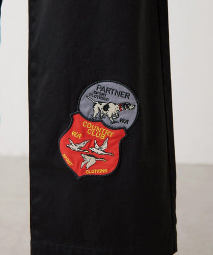 【Work of art Kendai×SUM1 STYLE】特別徽章裝飾褲