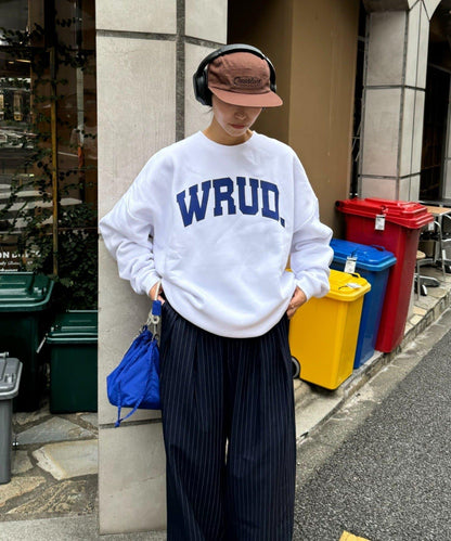 WRUD.寬鬆版型標誌衛衣