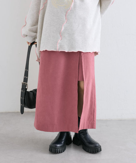 【w closet】開叉長裙