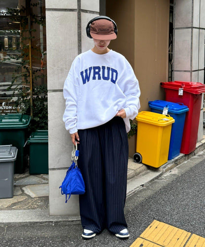 WRUD.寬鬆版型標誌衛衣