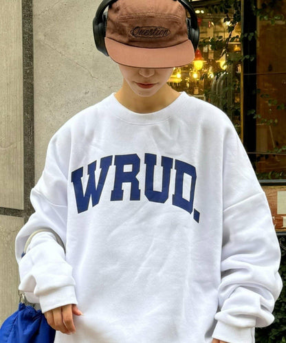 WRUD.寬鬆版型標誌衛衣