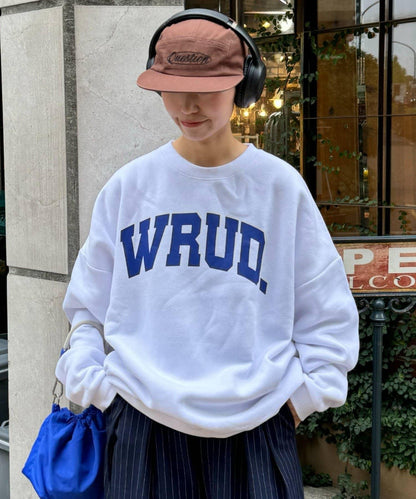 WRUD.寬鬆版型標誌衛衣