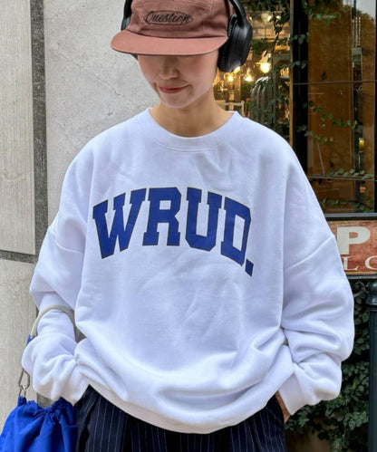 WRUD.寬鬆版型標誌衛衣
