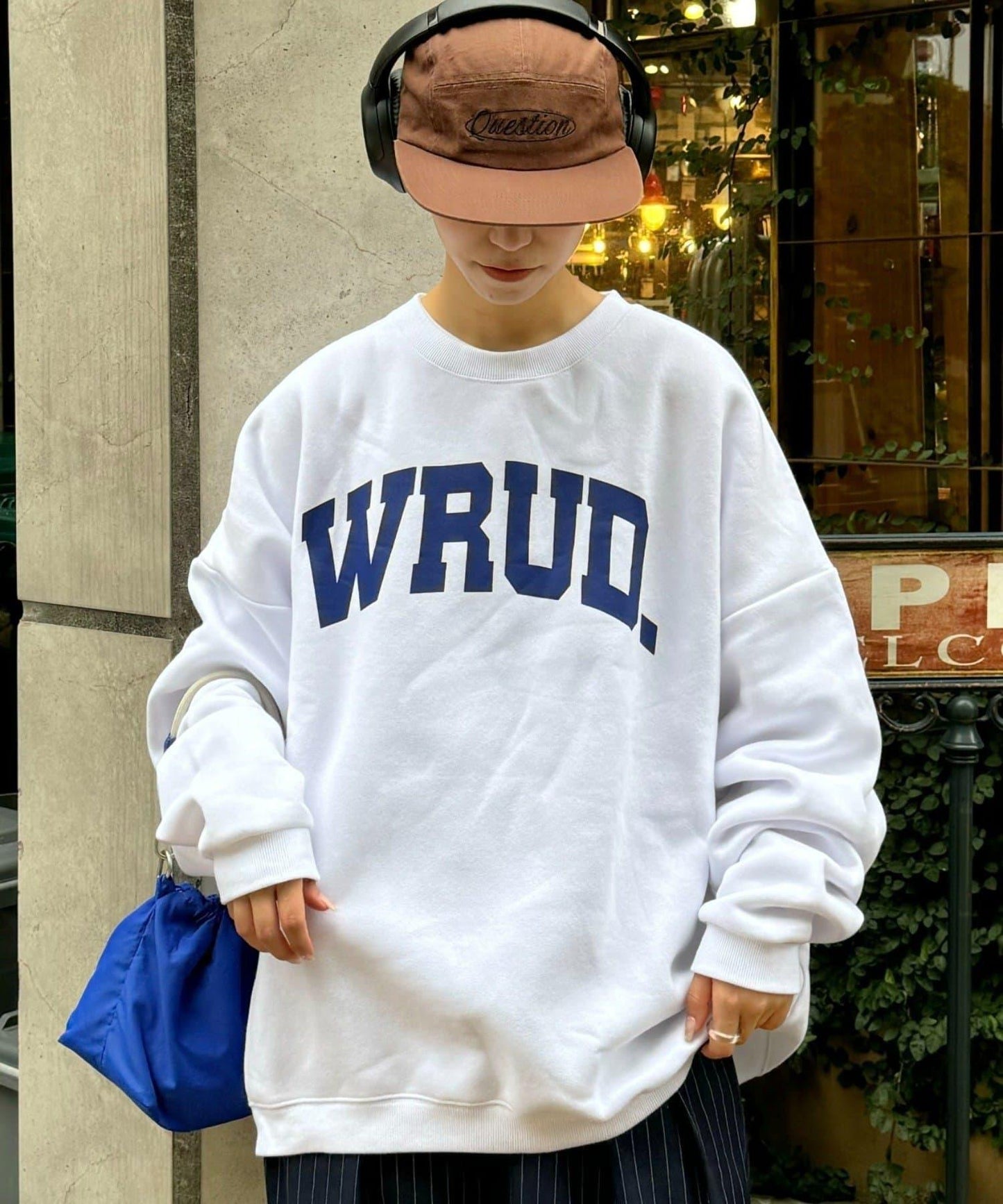 WRUD.寬鬆版型標誌衛衣