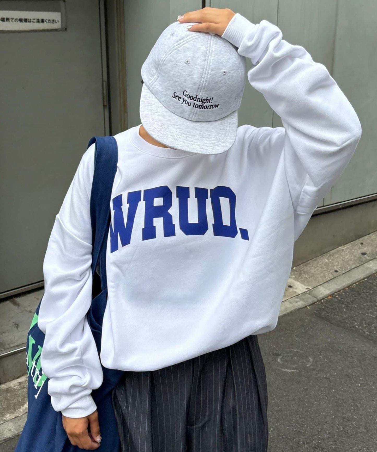 WRUD.寬鬆版型標誌衛衣