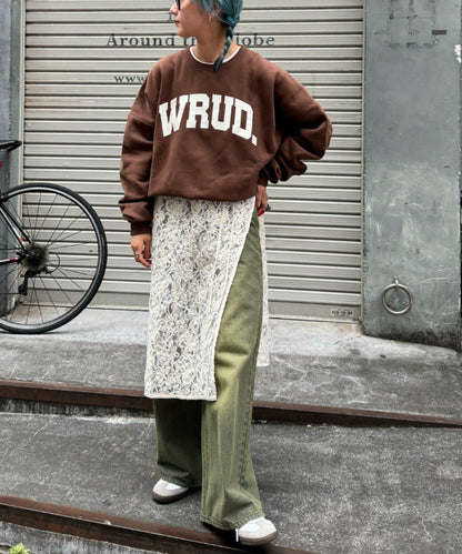 WRUD.寬鬆版型標誌衛衣