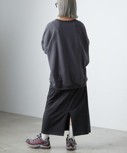 CLE'DU寬鬆版型字母印花衛衣