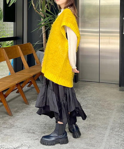 【w closet】不對稱下襬吊帶連衣裙