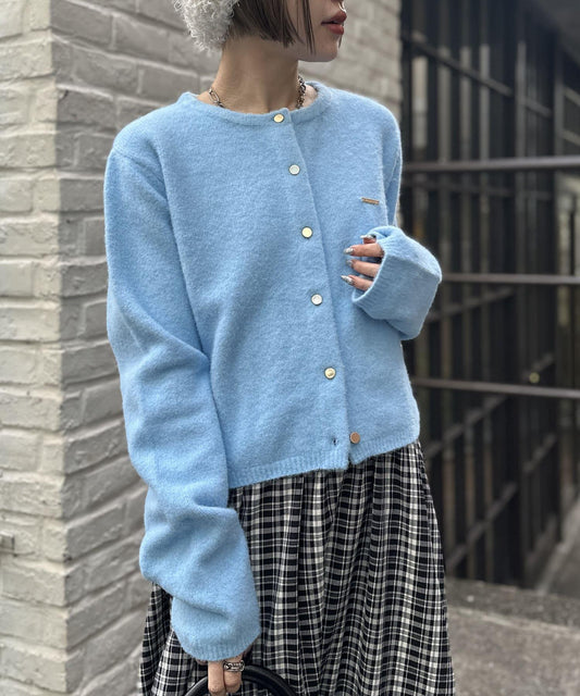 【w closet】標誌牌針織開衫