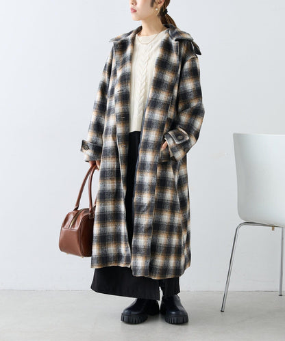 【w closet】環保羊毛長款大衣