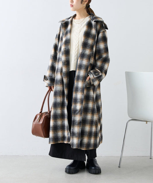 【w closet】環保羊毛長款大衣
