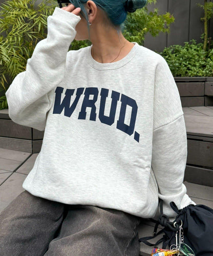 WRUD.寬鬆版型標誌衛衣