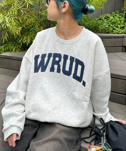 WRUD.寬鬆版型標誌衛衣