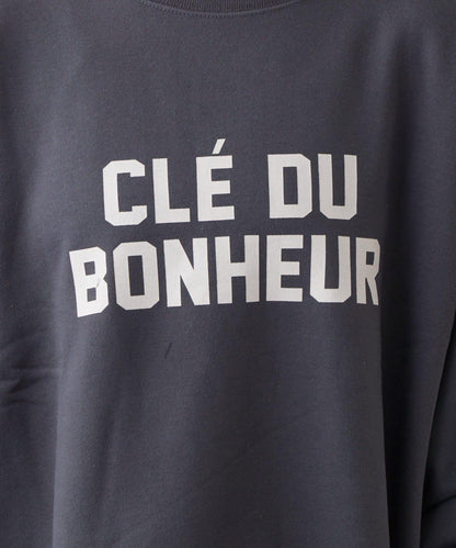 CLE'DU寬鬆版型字母印花衛衣