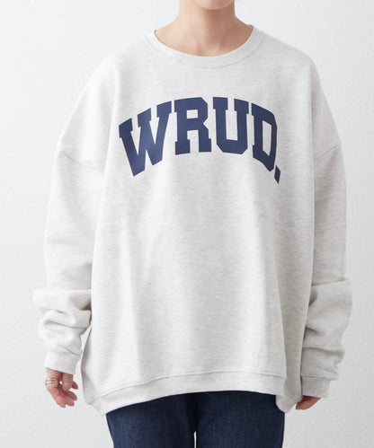 WRUD.寬鬆版型標誌衛衣