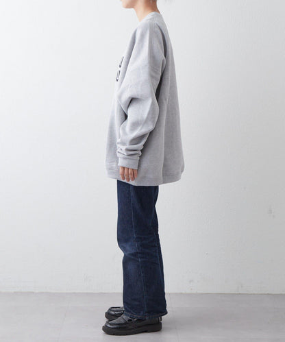 CLE'DU寬鬆版型字母印花衛衣