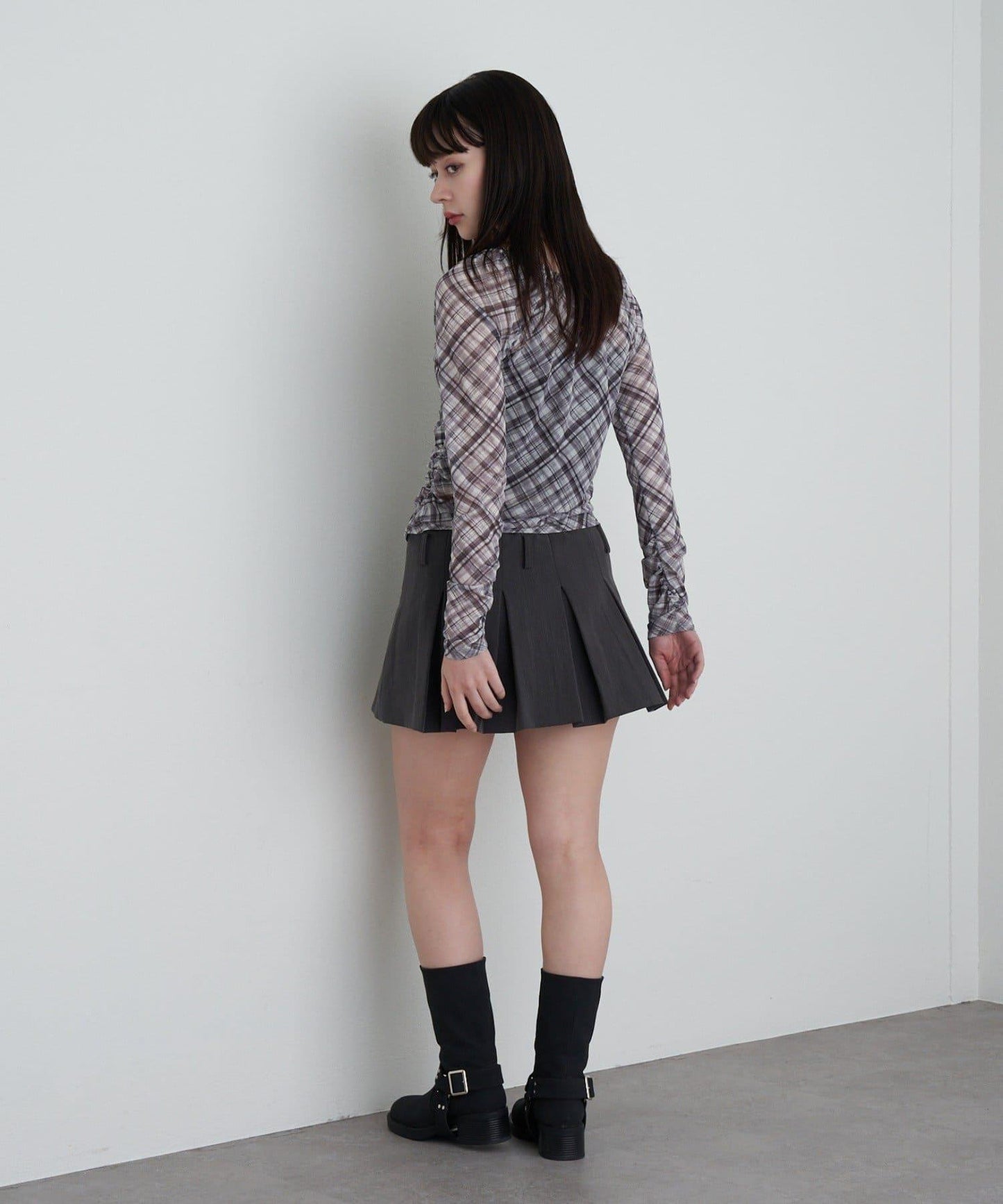 透視開衫與內衣吊帶套裝