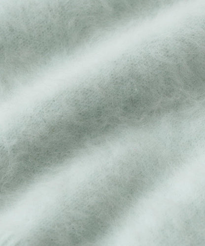 【最強美人感】羊毛羊絨混紡前後兩穿針織衫