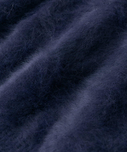 【最強美人感】羊毛羊絨混紡前後兩穿針織衫