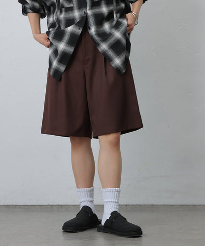 【AW/可搭配套裝】仿羊毛中褲