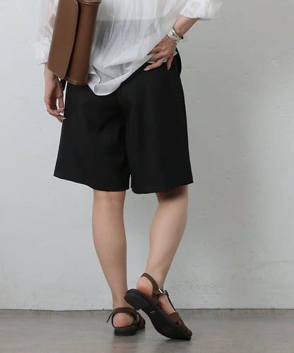 【AW/可搭配套裝】仿羊毛中褲