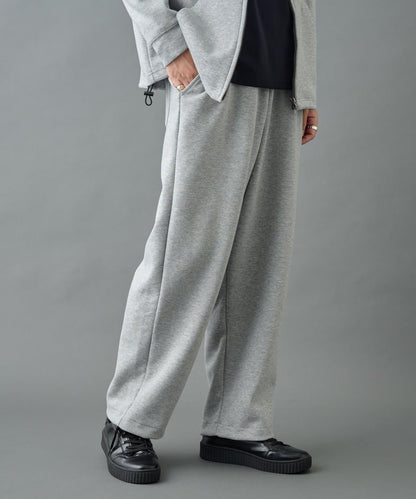 【AW季節/可搭配套裝】TC針織抽繩長褲