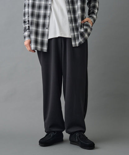 【AW季節/可搭配套裝】TC針織抽繩長褲