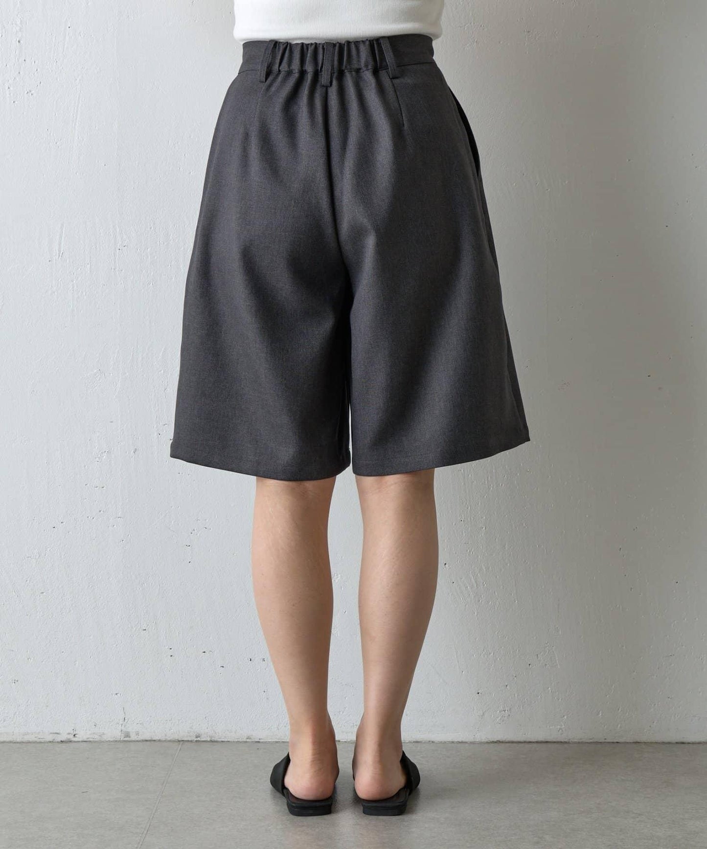 【AW/可搭配套裝】仿羊毛中褲