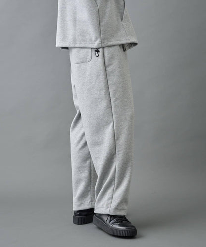 【AW季節/可搭配套裝】TC針織抽繩長褲