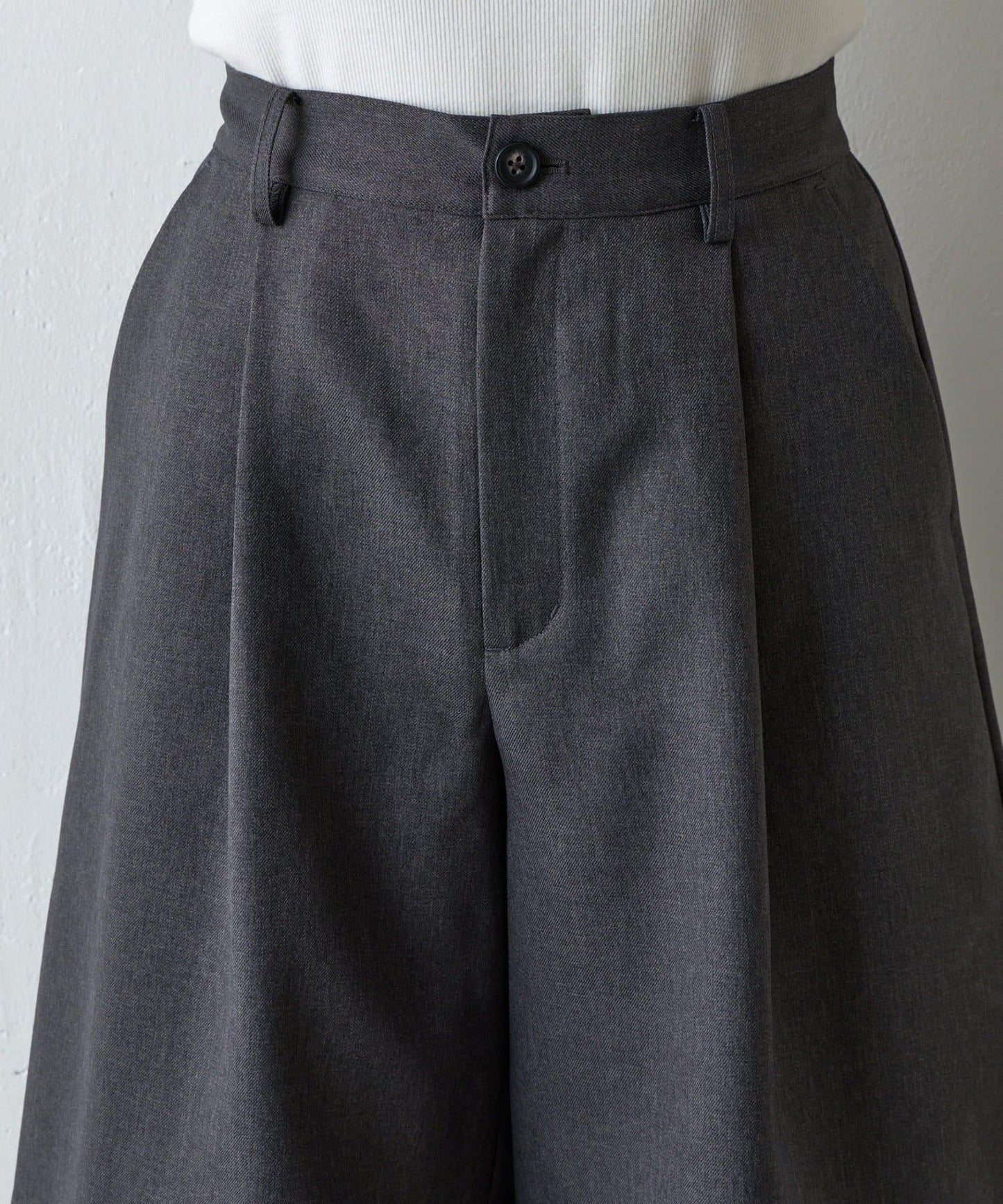 【AW/可搭配套裝】仿羊毛中褲