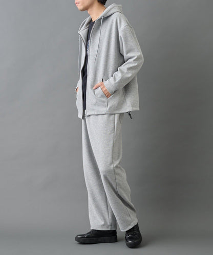 【AW季節/可搭配套裝】TC針織抽繩長褲