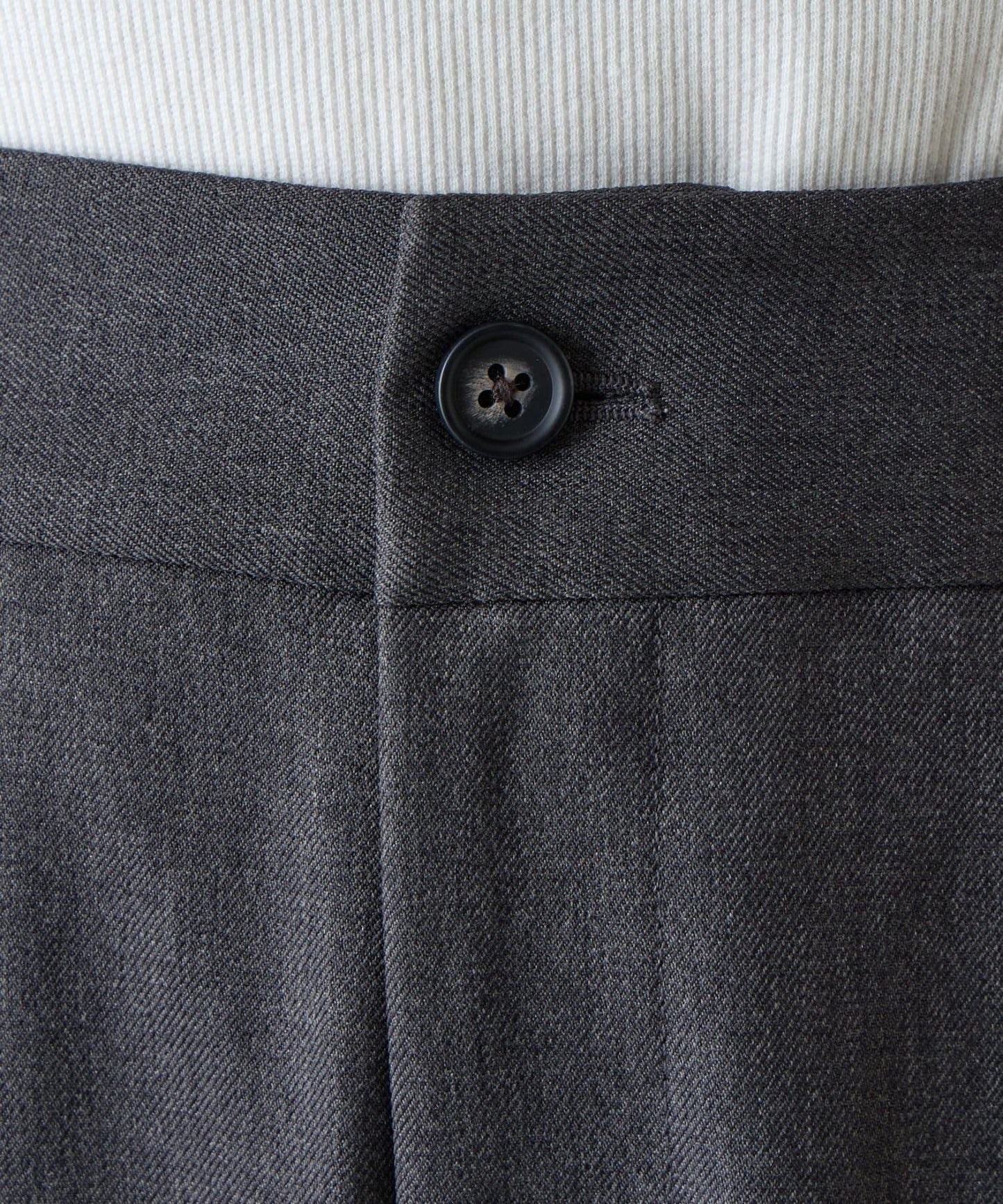 【AW/可搭配套裝】仿羊毛褶皺寬鬆長褲