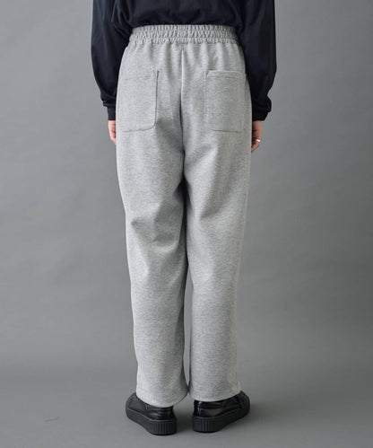 【AW季節/可搭配套裝】TC針織抽繩長褲